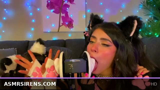 Cozy Room with CorneliustheCat ASMR: Two Cats Flirt and Lick Your Ears