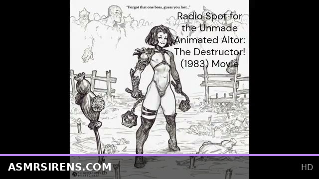 Retro 1983 Radio Ad ASMR Featuring Altor the Destructor Roleplay