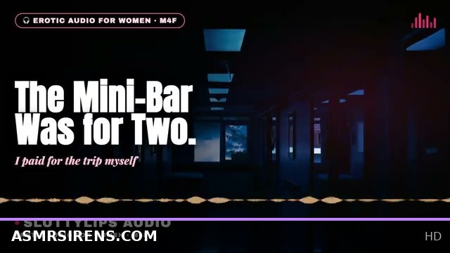 At the Minibar, Joi Cuck enjoys hotwife ASMR with a mysterious partner