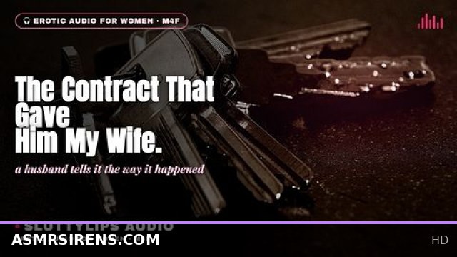 Intense ASMR Cuckolding: Husband's Contract Lets Him Have My Hotwife M4F Session