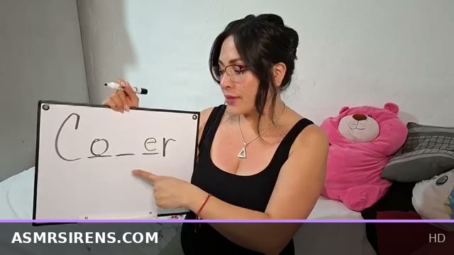 Classroom ASMR Roleplay: Your Teacher Flirts Seductively with You