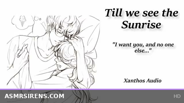 Late-night office cuddle session with co-worker girlfriend, soothing ASMR whispers