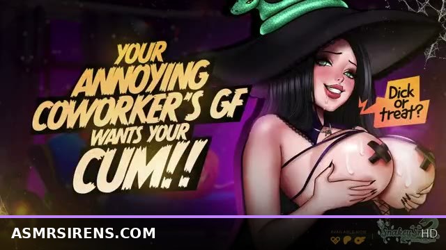 Halloween Party POV Deepthroat with Facefuck and Buttfuck Audio Porn Fun