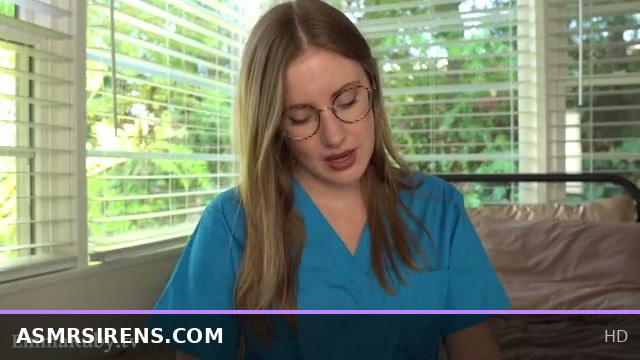 At the Sperm Bank, Nurse Emma Ruby Tempts You with an Intense JOI Session