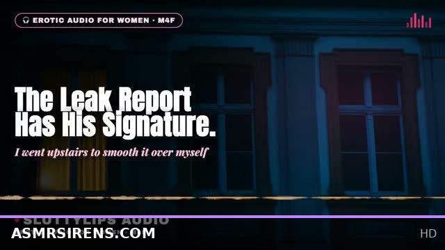 Late Night Damage Report Roleplay with Hotwife ASMR for M4F Fans
