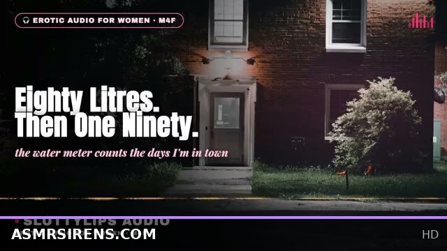 Water Meter Tracks Every Fuck with Hotwife Dirty Talk ASMR Male Voice