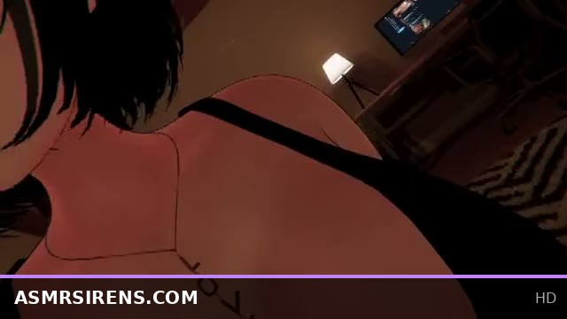 Late Night at Home: Mommy Roommate Comforts You with Intense Creampie VR ASMR