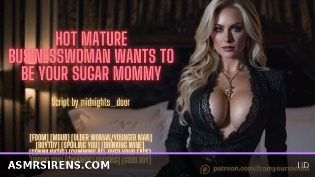 Office Encounter with a Hot Mature Businesswoman in Intense ASMR Roleplay