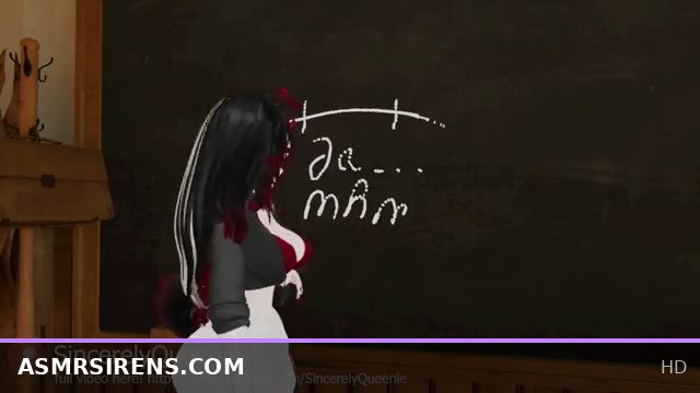 VRChat German Lesson with Futanari Teacher Giving Intense Blowjob ASMR Roleplay
