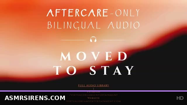 Intimate Bilingual Aftercare Audio Roleplay with Boyfriend ASMR for M4F Fans