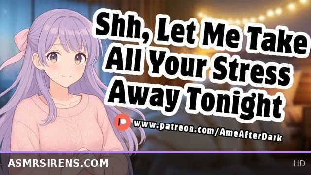 Intimate ASMR Girlfriend Whispers with Cuddles, Breathing, and Stress Relief for Men