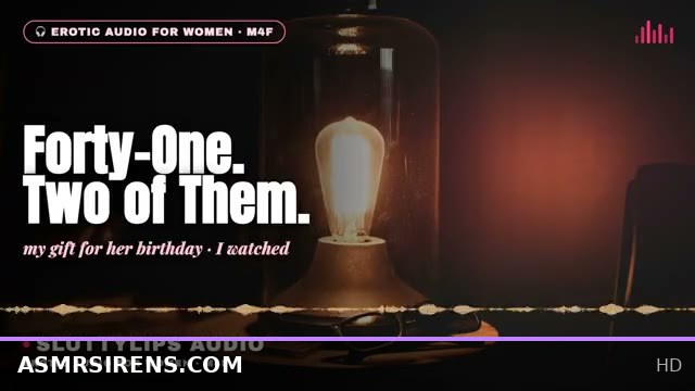 Anniversary Surprise: Hotwife ASMR Audio Temptation with Two Lovers for Him