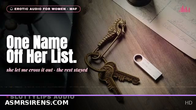 Hotwife ASMR: She Lets Me Erase One Name From Her List M4F Audio