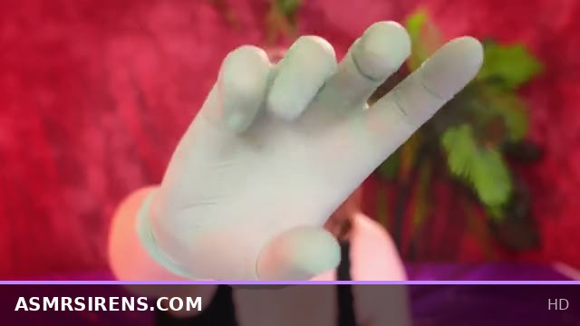 Intimate ASMR Session with Hot MILF Exploring Gloves Fetish Sensations