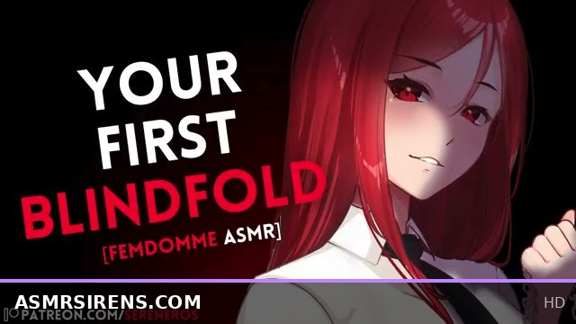 Blindfolded Subby Experiences First Lewd 3DIO ASMR Ear Licking Blowjob