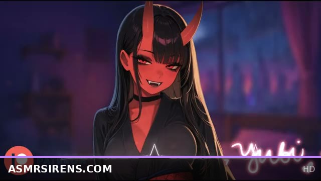 In Goth Oni Roommate’s Lair, She Lets You Close While Guarding Her Property | F4A Roleplay
