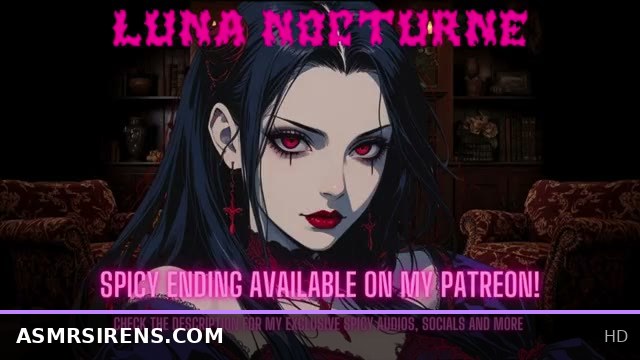 Nighttime ASMR with Your Protective Vampire Roommate Sucking You Sensually