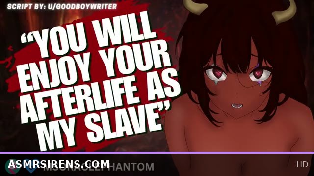 Dark Bedroom Seduction with Yandere Succubus Showing True Pleasure Audio