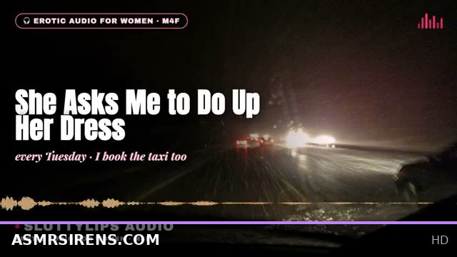 Wife’s Dirty Talk: I Zip Her Dress Before She Meets Him [ASMR M4F]