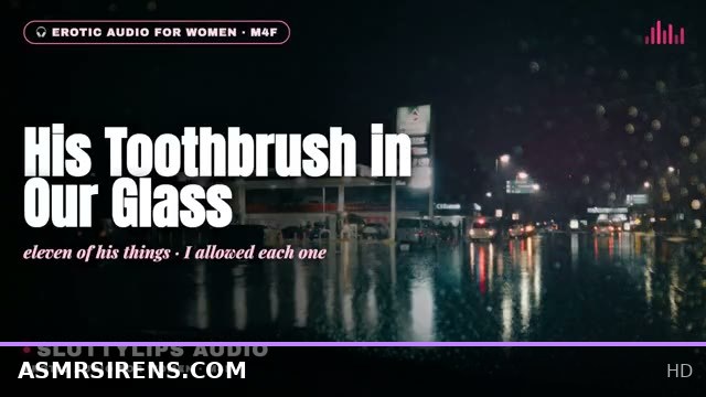 Bathroom Cuckold ASMR: Wife Uses His Toothbrush Beside Mine – Hotwife Audio M4F