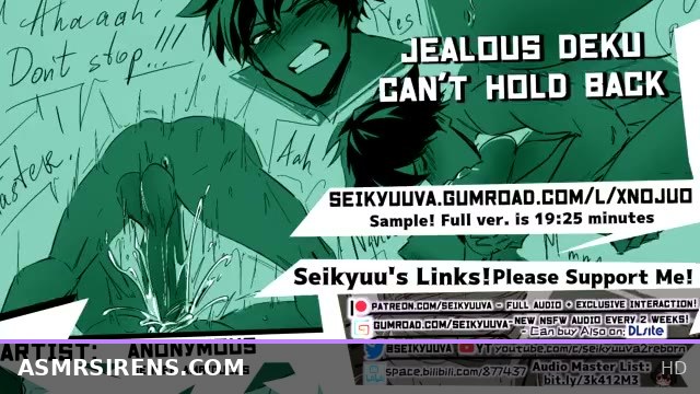 Jealous Yandere Deku Unleashed in Intense My Hero Academia ASMR Session