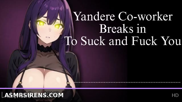 Late Night Office: Yandere Coworker Sucks and Fucks You ASMR Audio
