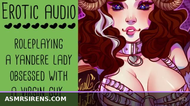 Yandere Roleplay ASMR: Lady Aurality Ties Up Shy Virgin Guy Erotic Audio