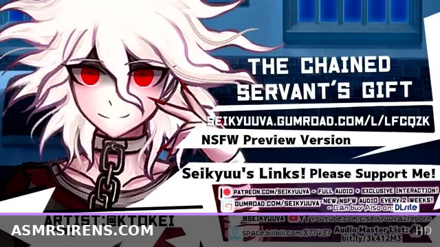 Captured Nagito's ASMR Gift Experience in Danganronpa Fantasy