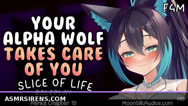 Caring Alpha Wolf Girl Gives Intense Personal Attention to Injured Listener ASMR